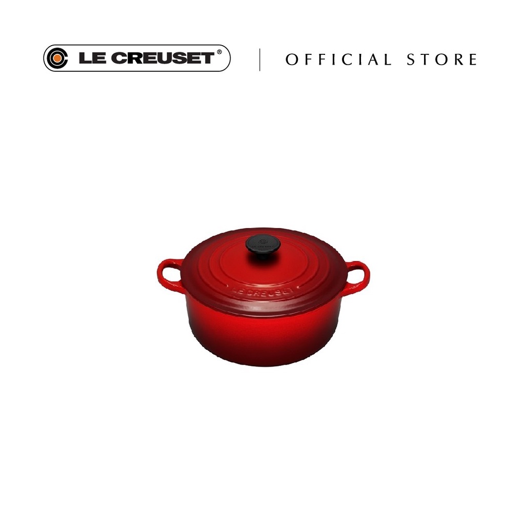 Le Creuset Round French Oven Classic Range 18cm Cherry Red Shopee