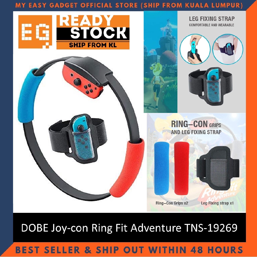 Ring Fit Adventure for Nintendo Switch Adjustable Leg Strap Set for