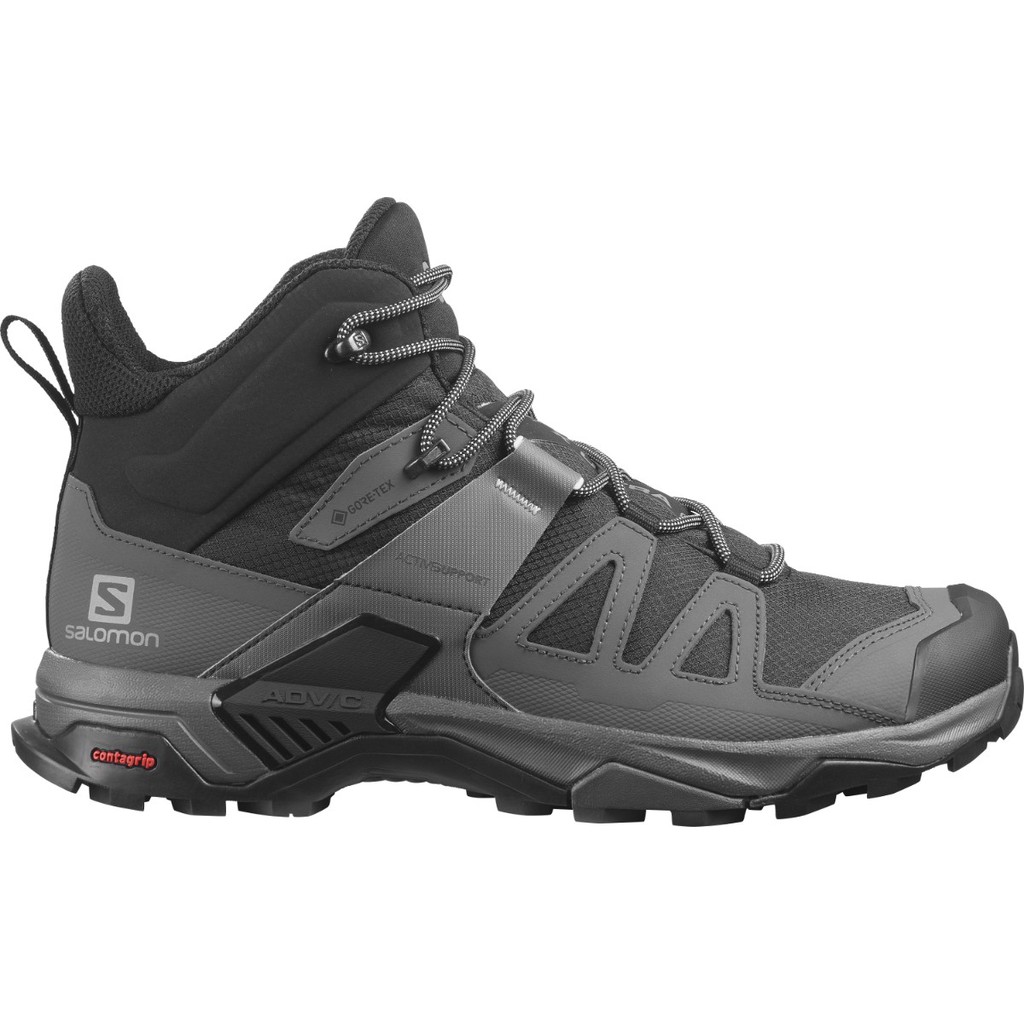 Salomon X Ultra 4 Mid Wide Gtx Men Hiking Shoe - Black | Shopee Malaysia