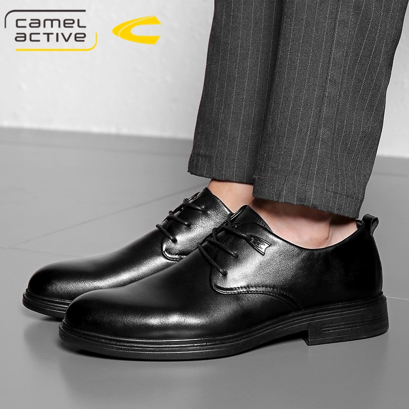 mens black business casual shoes