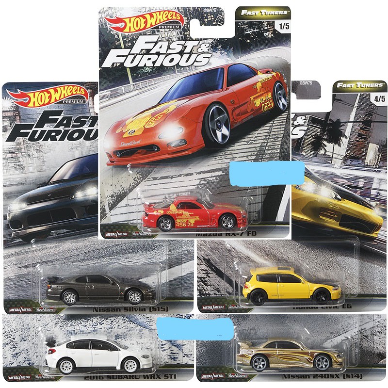 hot wheels fast & furious premium