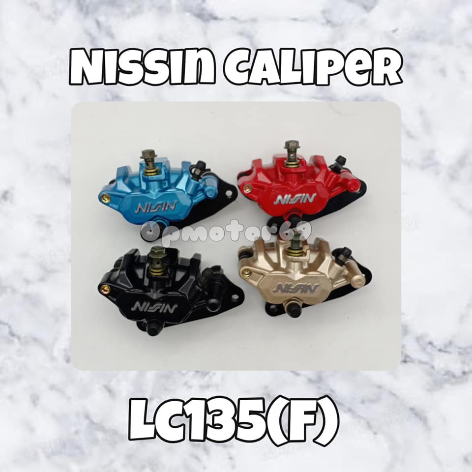 Nissin Caliper Yamaha LC135 Front 2 Pots (With Bracket)Caliper Nissin