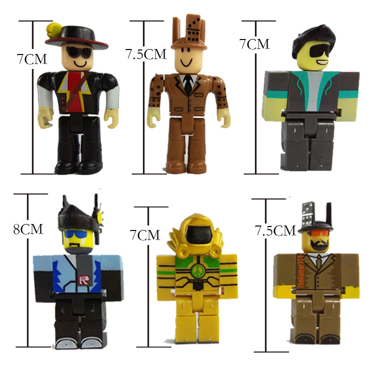 New Roblox Characters Figure 7 7 5cm Pvc Game Figma Oyuncak Action Figuras Toys Shopee Malaysia - 4 9pcs set 7 5cm pvc roblox action figure toy game figuras