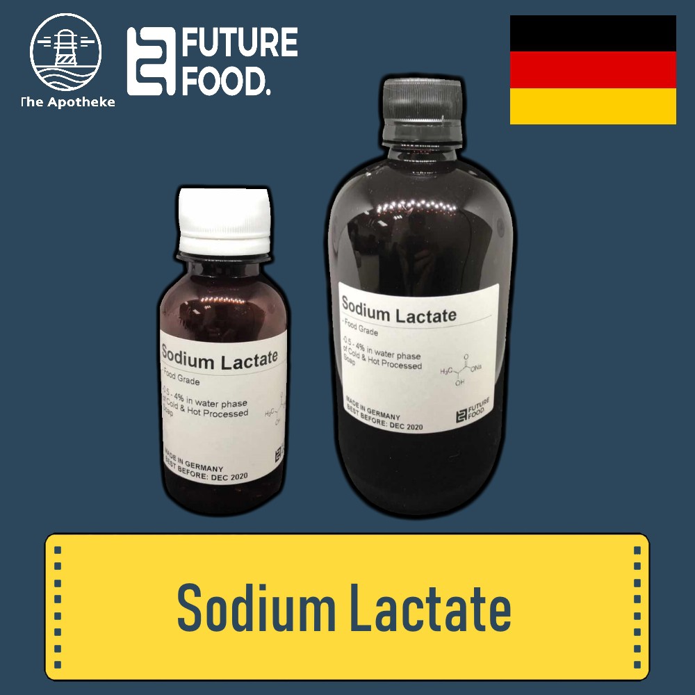 Sodium Lactate Solution Food Grade 100 ML, 500 ML (Germany) | Shopee Malaysia