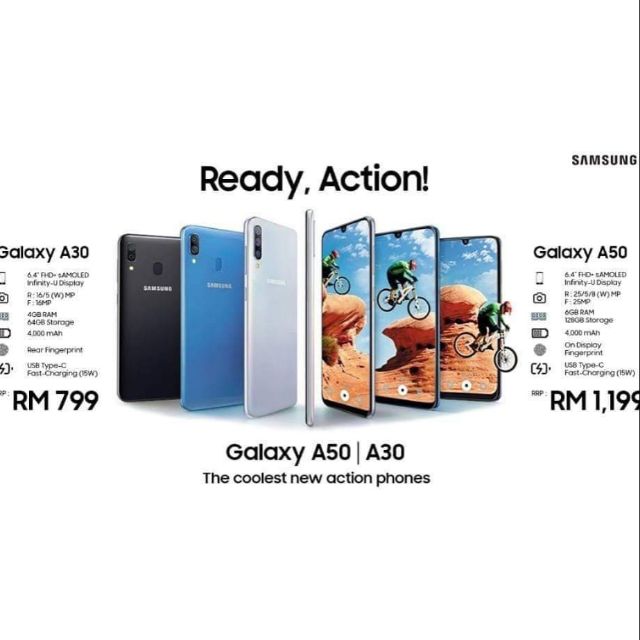 samsung galaxy a30 a50