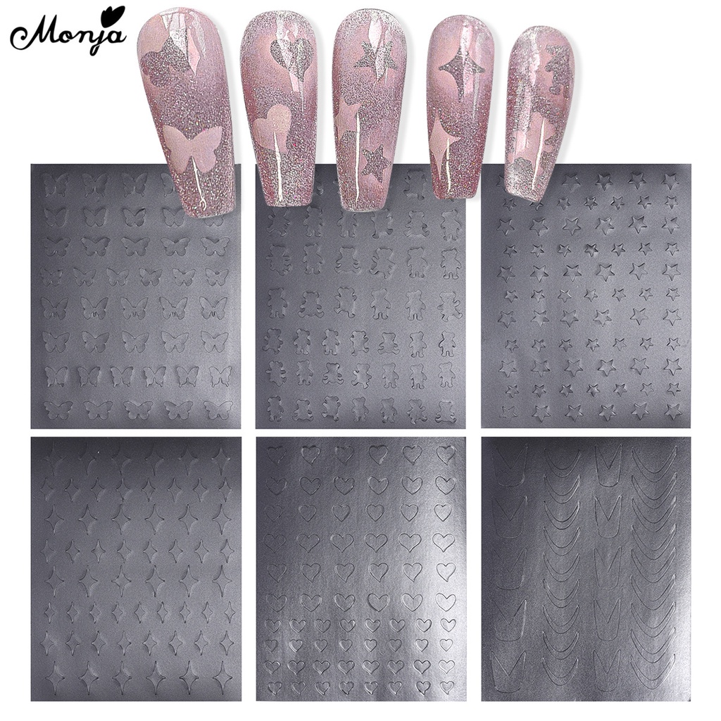 monja-hollow-nail-art-stencil-stickers-star-heart-butterfly-template