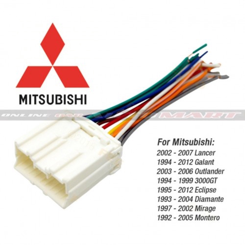  Mitsubishi Lancer / Triton Female OEM Plug and Play Socket Cable   
