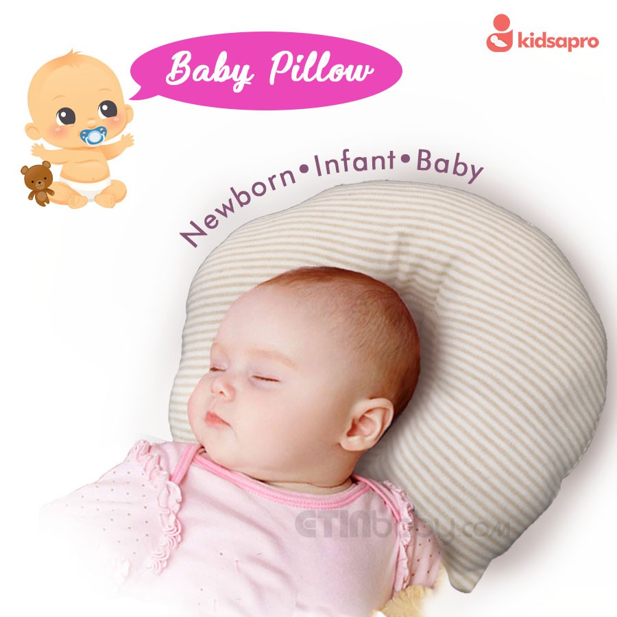 Ready Stock Kidsapro New Born Infant Baby Pillow U Shaped Baby