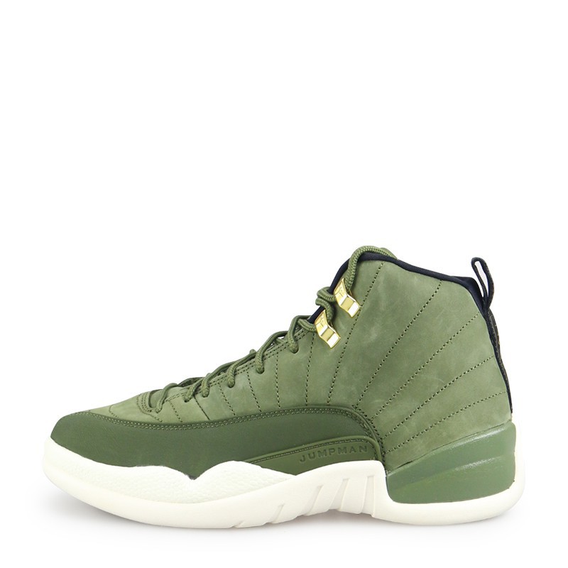 air jordan retro 12 olive green