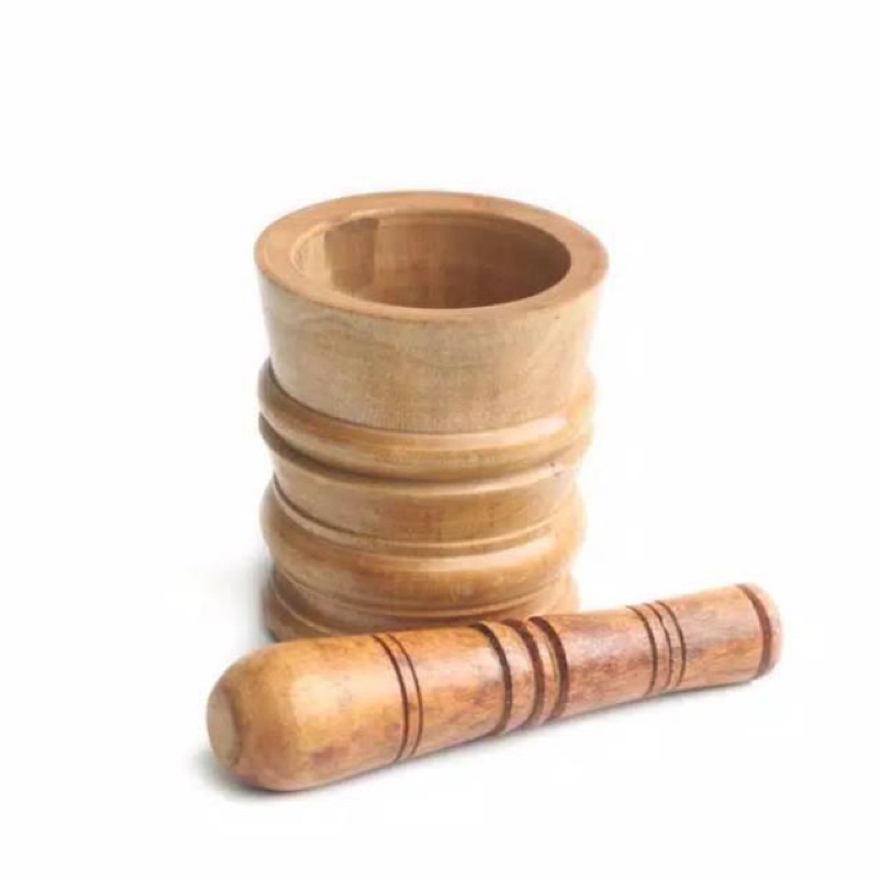 Lumpang Kayu Lesung Kayu Indonesia Wooden Mortar Shopee Malaysia