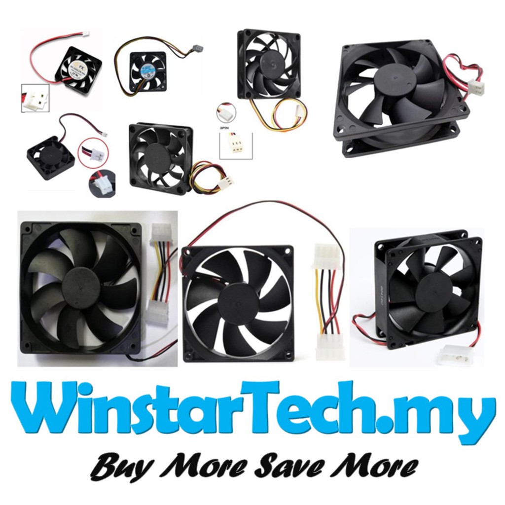 Molex DC PC Cooler Fan 5v 12v low noisy Cooling fan 3.5cm 4cm 5cm 6cm