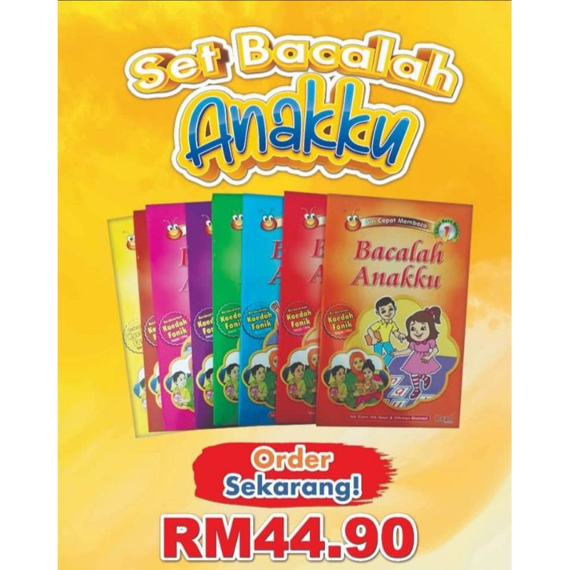 Buku Bacalah Anakku (ada 8 Buku 1set) | Shopee Malaysia