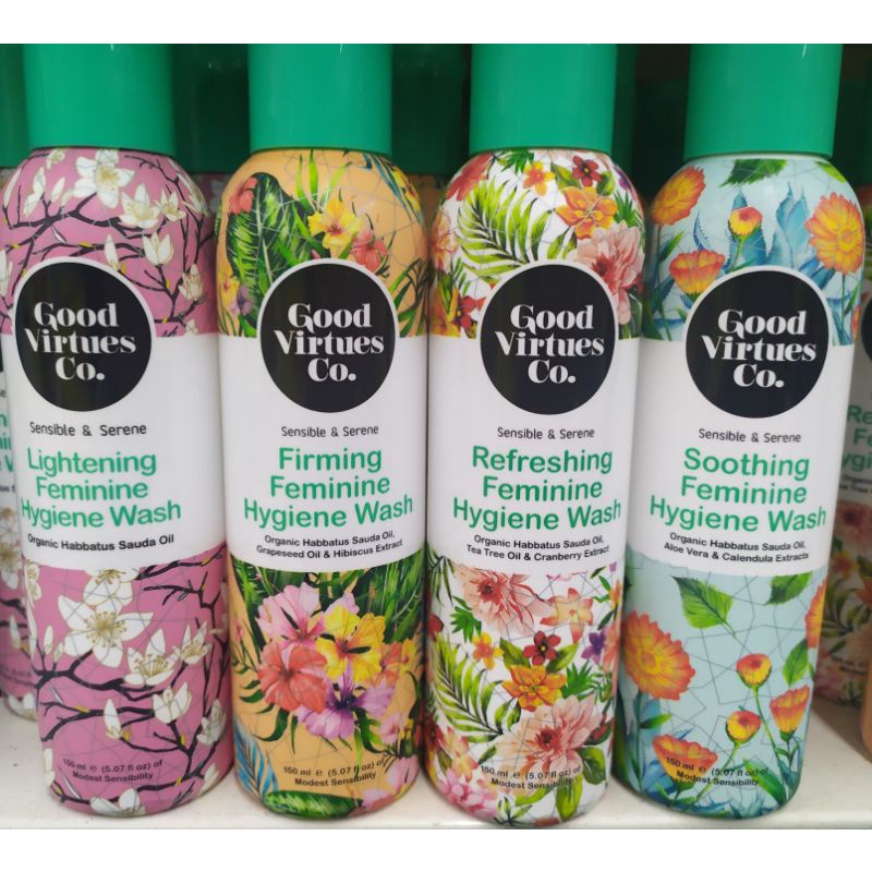 GOOD VIRTUES CO. FEMININE HYGIENE WASH 150ML Shopee Malaysia