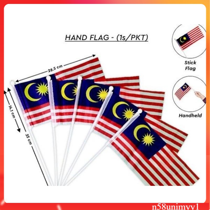 Malaysia Flag Hand Bendera Tangan Malaysia Shopee Malaysia