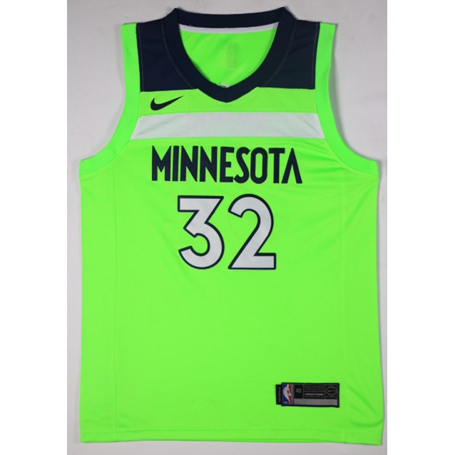 timberwolves green jersey