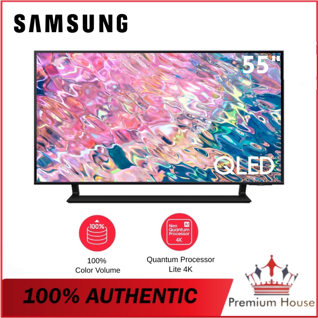 SAMSUNG QA55Q60BAKXXM 55'' QLED 4K SMART TV QA55Q60BA/55Q60BAKXXM/Q60BA