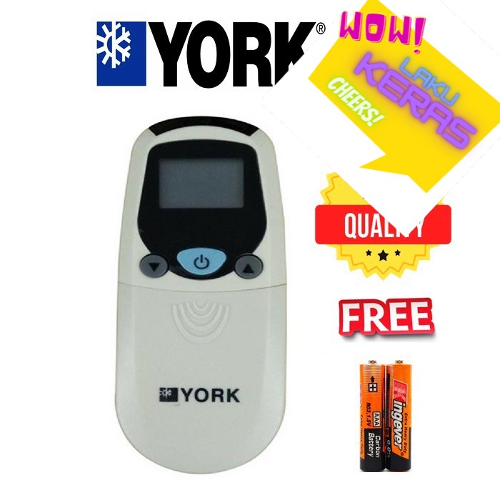 York Air Conditioner Remote Control Shopee Malaysia