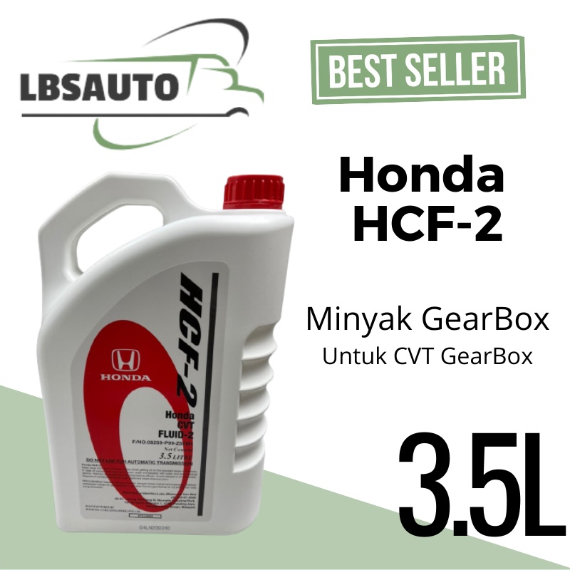 Honda HCF2 3.5Liter Minyak GearBox Auto Auto Transmission Fluid Auto