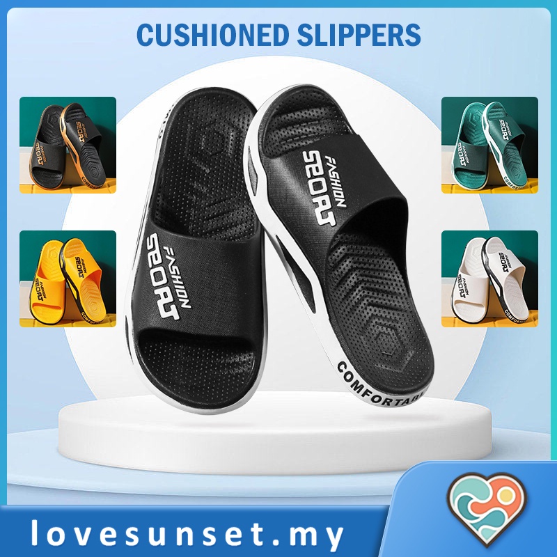 READY STOCK High Quality Home Selipar Room Slippers couple Sandal EVA Fashion Slippers Upgrade Japanese Comfortable