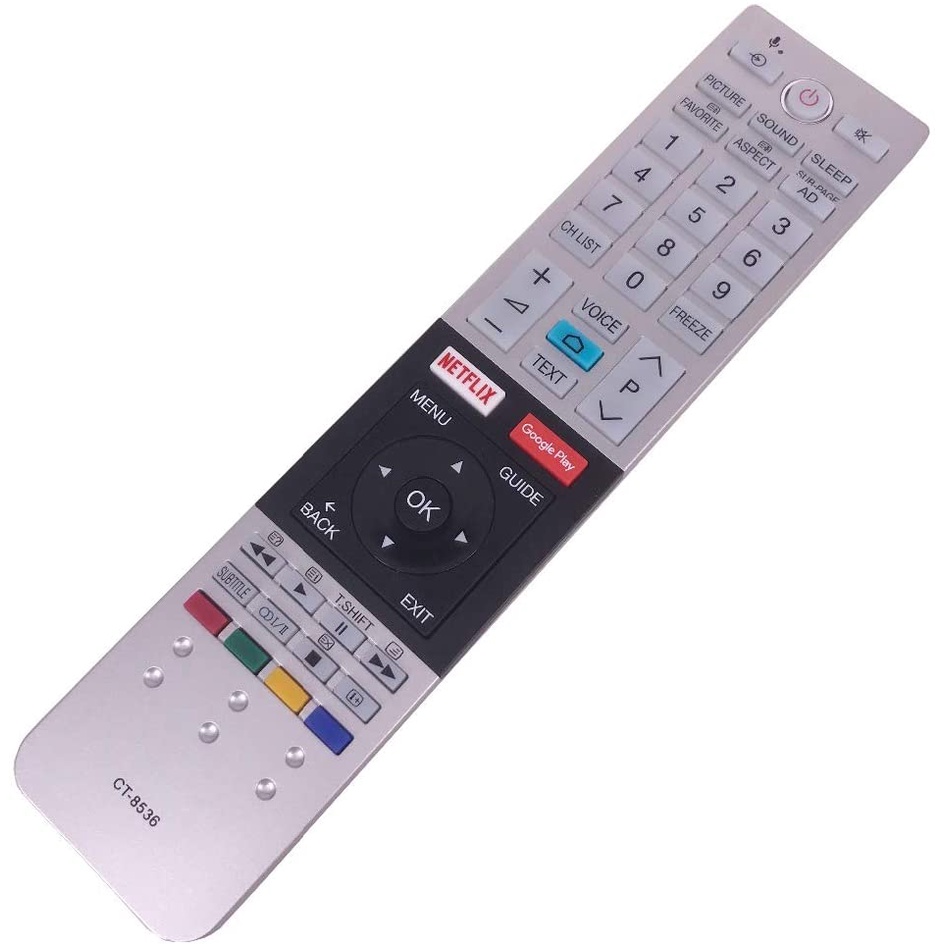 Premium Purpose TOSHIBA LED/LCD/SMART TV Remote Control Replacement (CT-8536)Compatible CT-8516,CT-8522,CT-8068 Witho... - Image 5