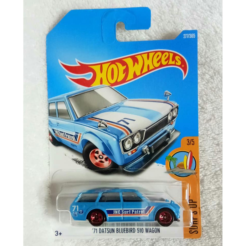 hot wheels 71 datsun bluebird 510 wagon