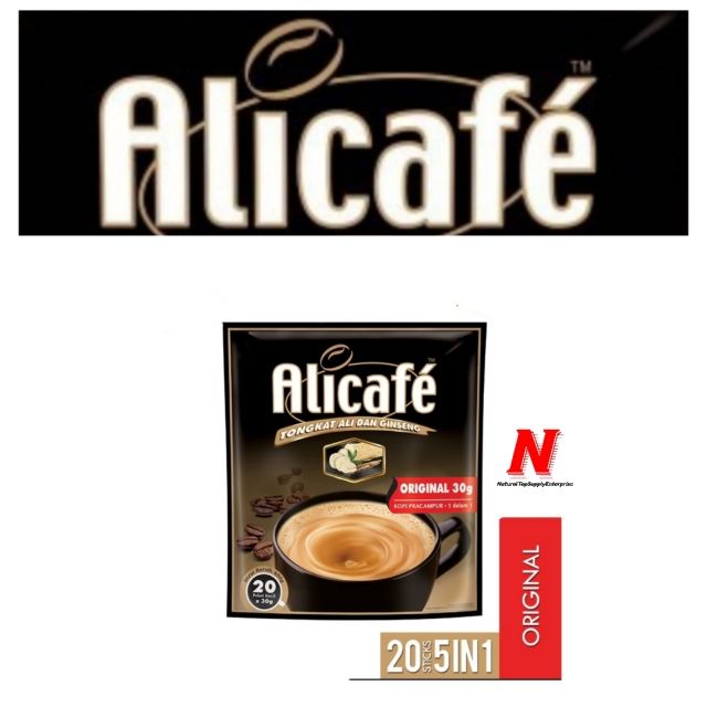 Alicafe Tongkat Ali Dan Ginseng 5 in 1 ( Original 20x30g) | Shopee Malaysia