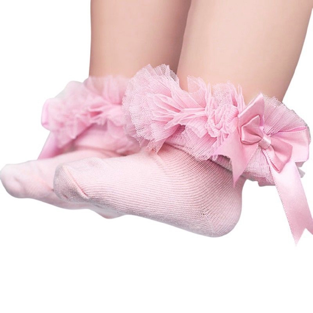 infant frilly socks