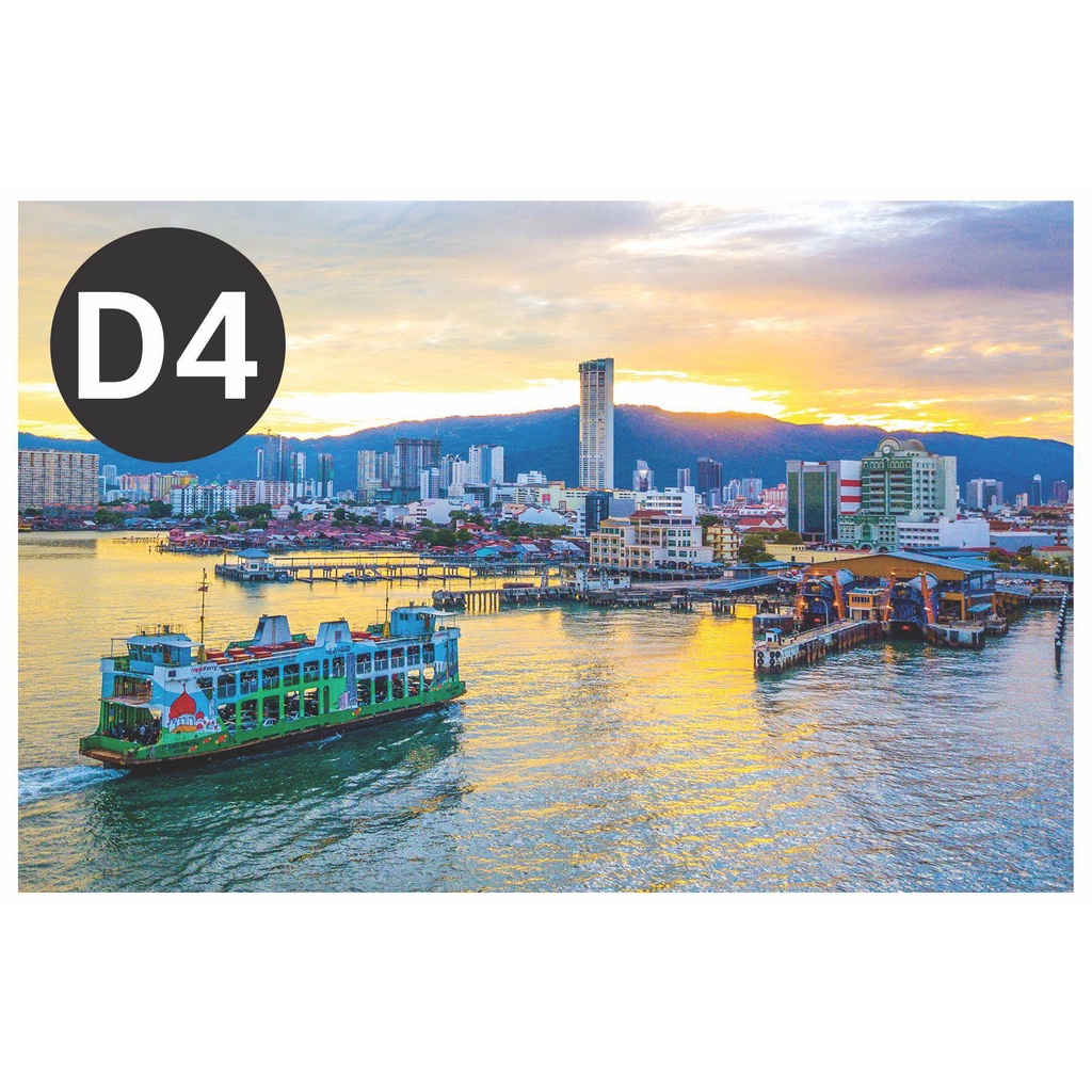 🔥🔥🔥 [READY STOCK] Pulau Pinang Malaysia Unique/Classic Postcard