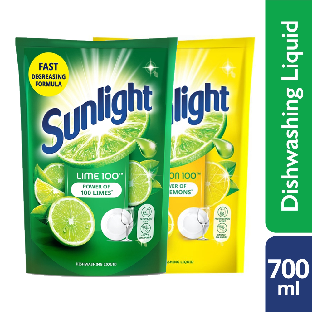 REFILL POUCH Sunlight Dishwashing Liquid desgreasing formula/700ml