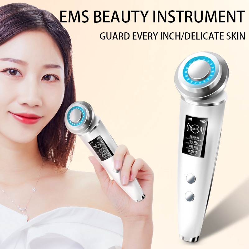 EMS Beauty Instrument LED Photon Light Therapy Facial Care Tool Device Face  Lifting Tighten ems massager Beauty Machine | Shopee Malaysia