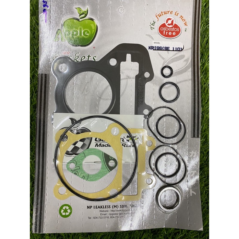 Modenas Ct110 Ace110 Top Set Gasket Standard Size Jenama Apple Apple Head Block Gasket Set Shopee Malaysia