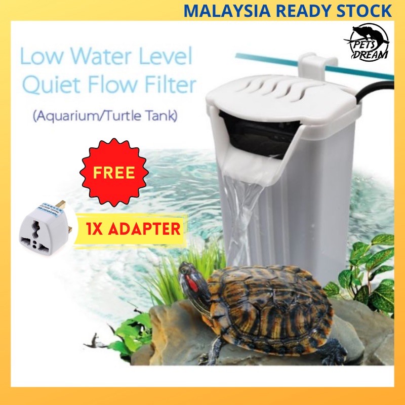 Turtle Filter Aquarium Filter pump Low Water Level Pump 3.5W fish tank ...