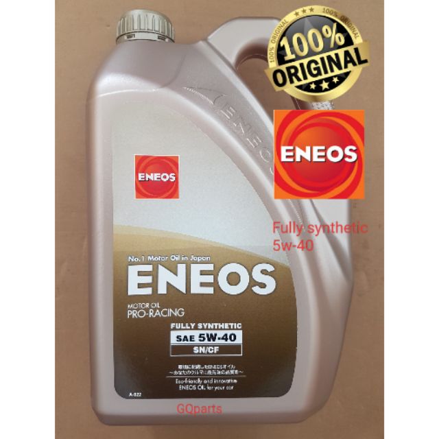 Eneos Fully synthetic 5w40 engine oil 100 original eneos **ONLY IN