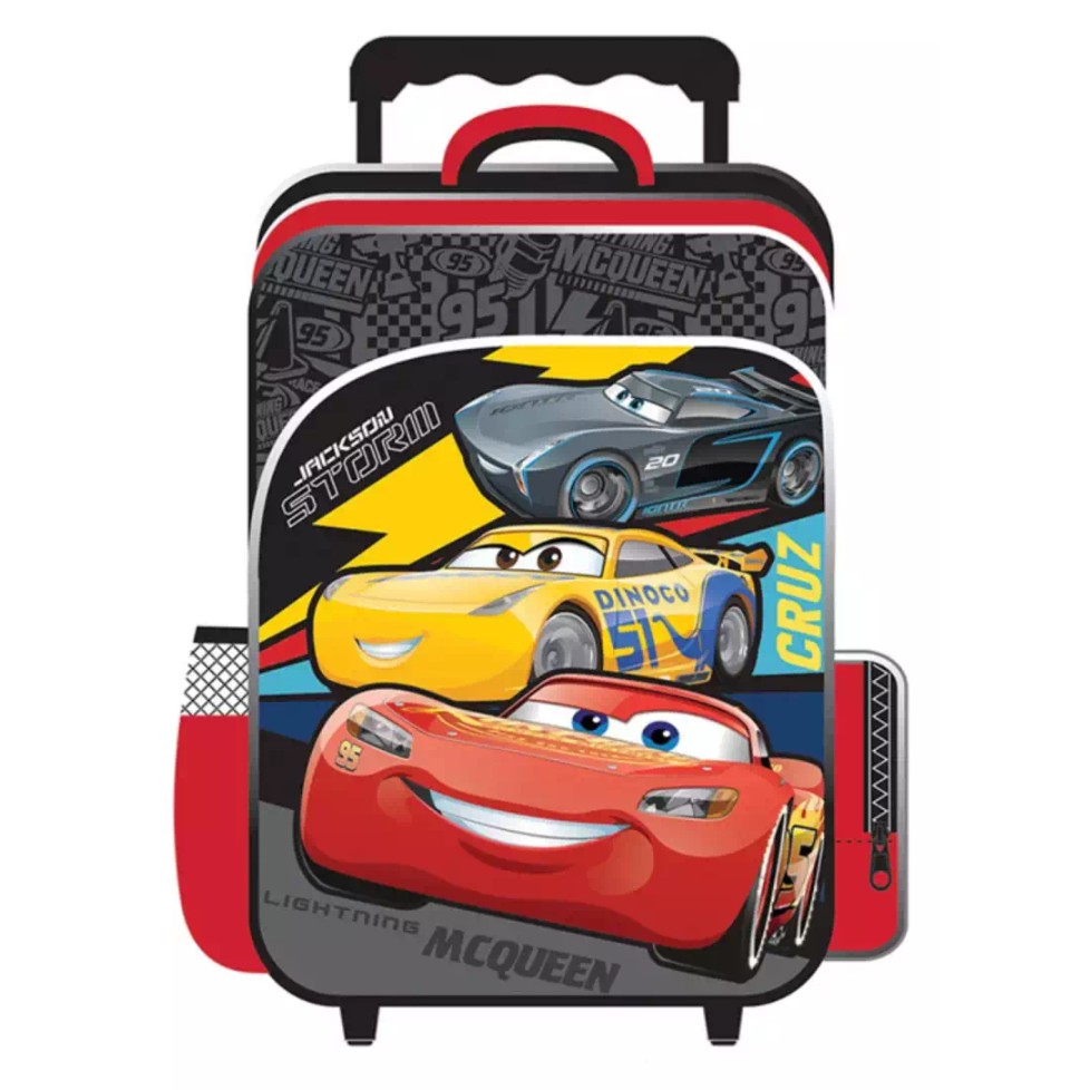 disney cars trolley bag