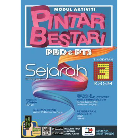 Modul Pintar Bestari Sejarah Tingkatan 1 Tingkatan 5 Shopee Malaysia