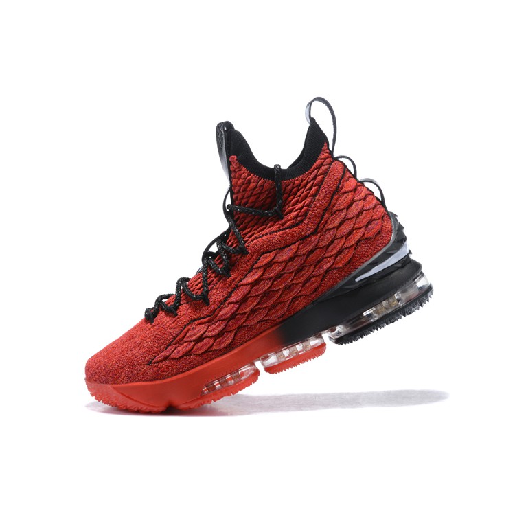 lebron 15 red black