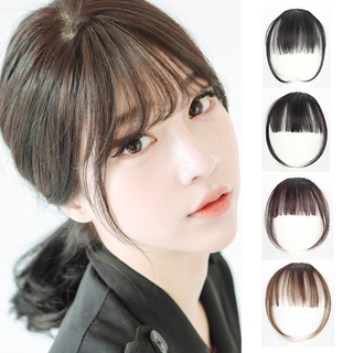 Mini wig bangs air sideburns lengthened bangs ultra thin invisible hairpiece