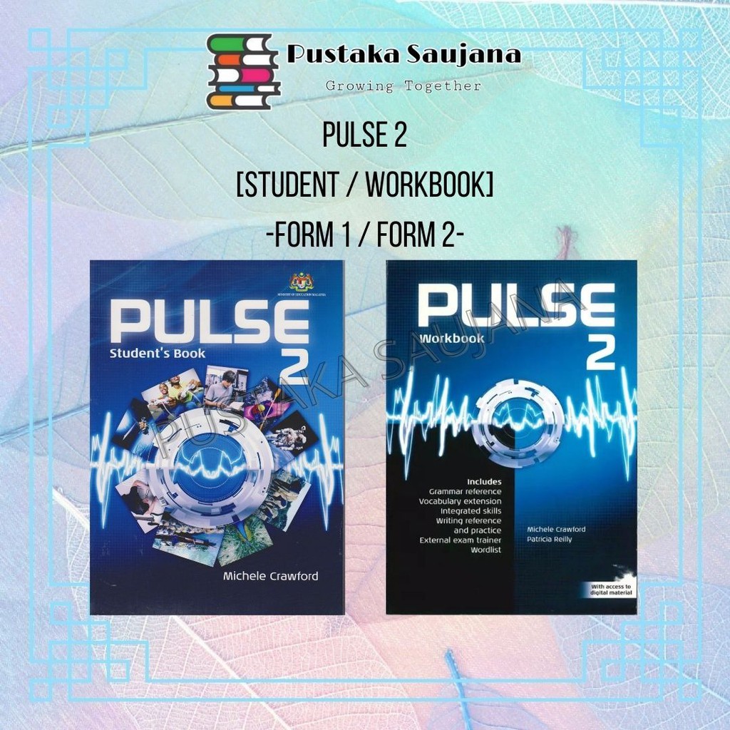 Saujana Textbook English Pulse 2 Shopee Malaysia