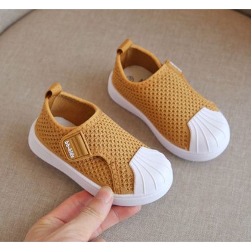 Kids Shoes Soft Breathable Woven Childrens Sport Sneakers