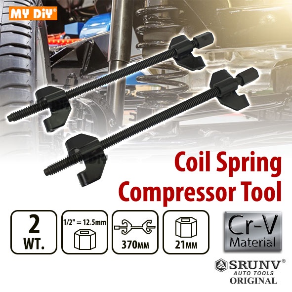 Mydiyhomedepot Srunv Drop Forged Coil Spring Compressor Auto Strut Coil Spring Shock Compressor Suspension Clamp 1194 Shopee Malaysia