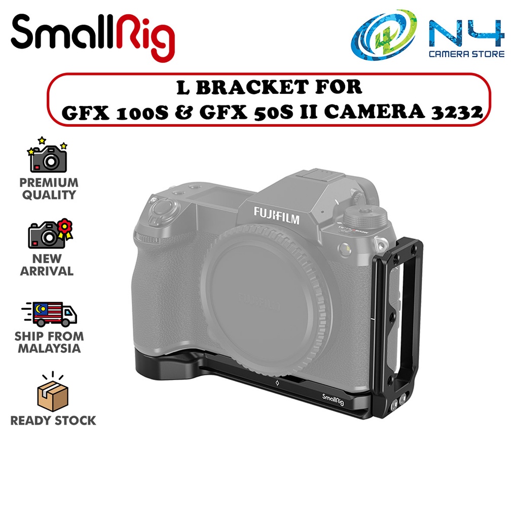 smallrig l bracket for fujifilm gfx 100s camera 3232