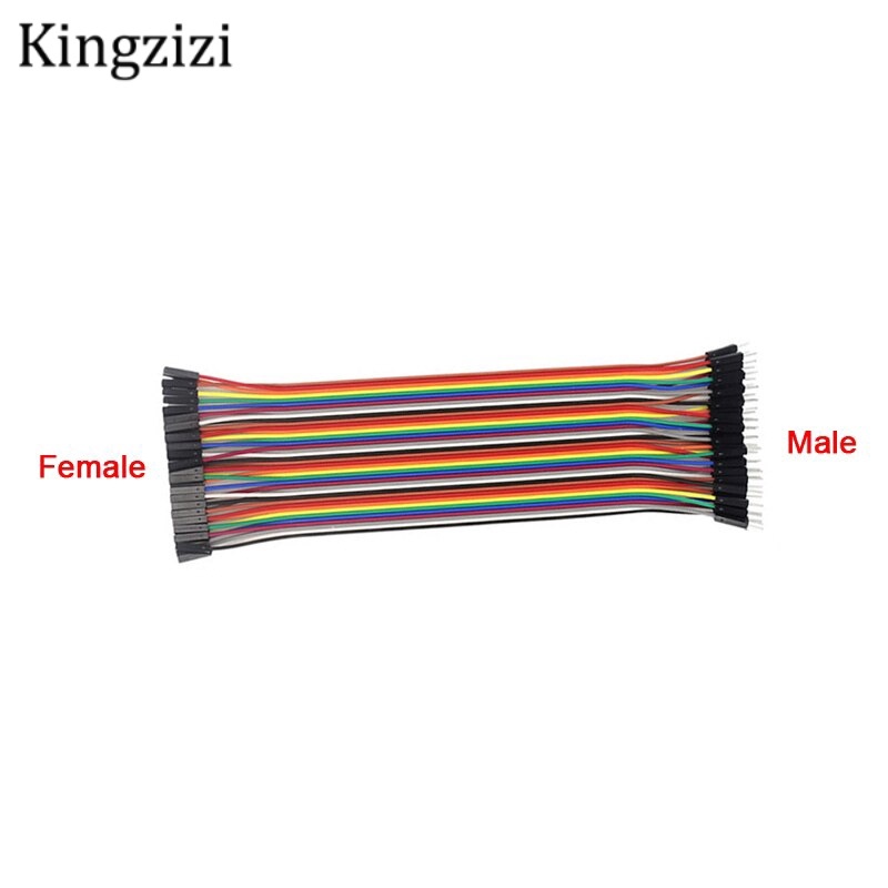 40pin Cable Dupont Jumper Wire Dupont 10CM 20CM 30CM Male to Male + Female to Male + Female to Female Jumper Copper Wire