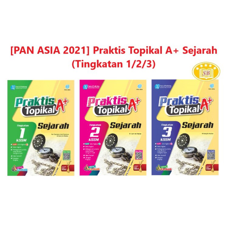 Buku Kerja Latihan Praktis Topikal A Sejarah Kssm Tingkatan 1 2 3 Shopee Malaysia