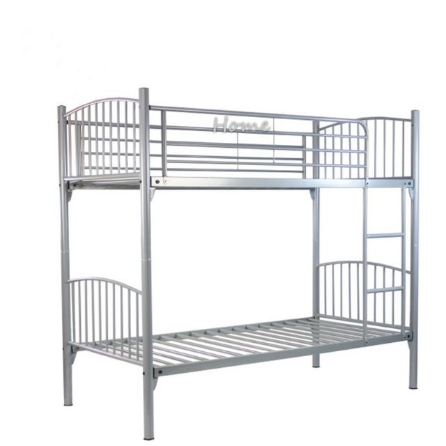 Double decker metal/katil besi single 2 tingkat/bed frame ...