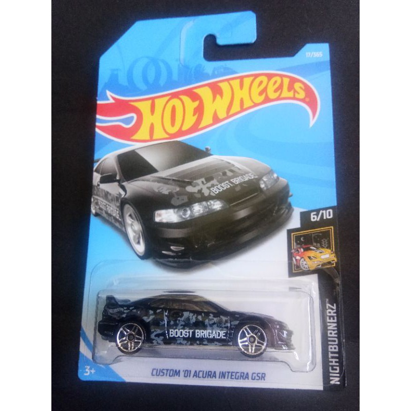 hot wheels custom 01 acura integra gsr boost brigade