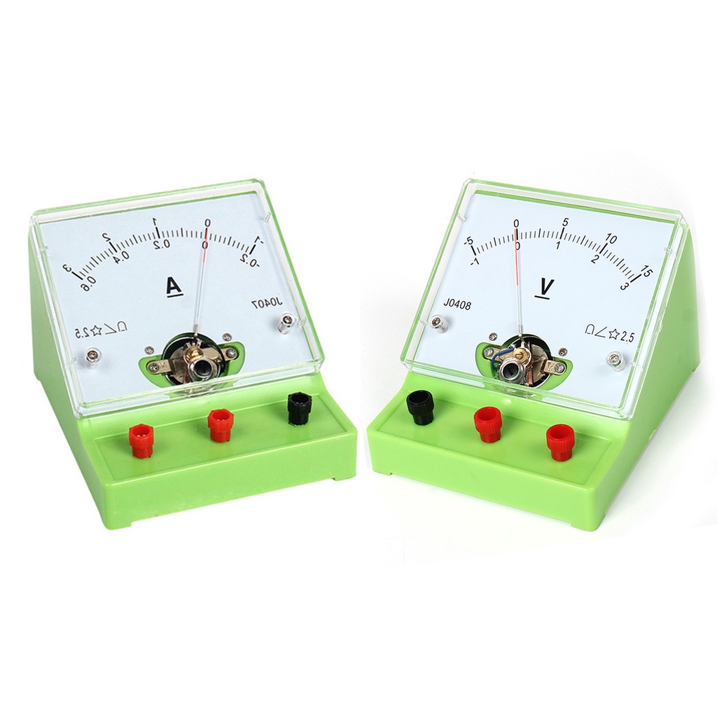 DIY Ammeter Voltmeter/ Volt Meter Physical Lab Electrical Circuit
