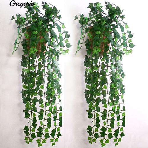 200cm Artificial Ivy Leaf Garland Plants Vine Fake Foliage Flowers Home Decor 