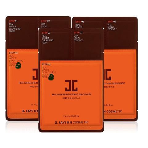 JayJun Real Water Brightening Black Mask (3 Pcs) | Shopee Malaysia