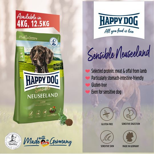 happy dog supreme sensible neuseeland 12 5 kg