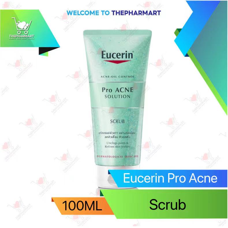 Eucerin Pro Acne Solution Scrub (100ml) Shopee Malaysia